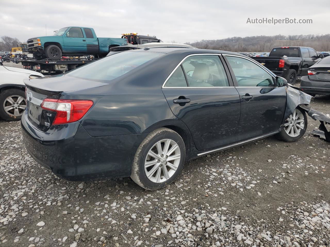 2012 Toyota Camry Hybrid Black vin: 4T1BD1FK1CU062897