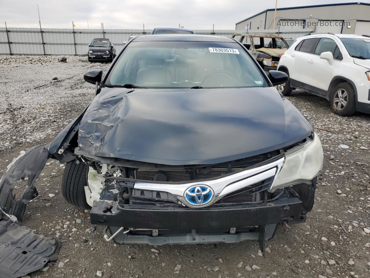 2012 Toyota Camry Hybrid Black vin: 4T1BD1FK1CU062897