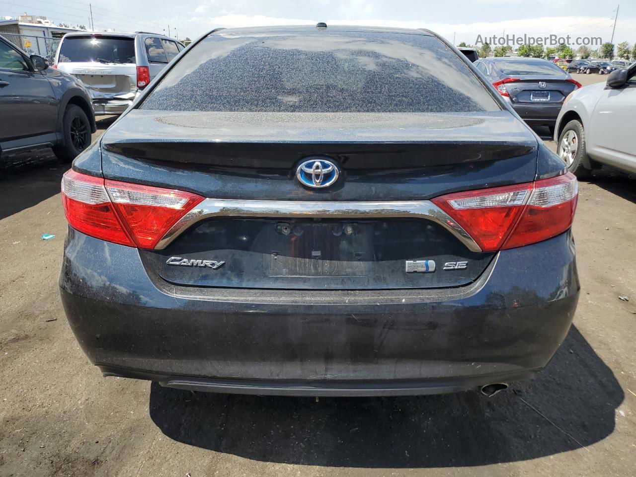 2017 Toyota Camry Hybrid Blue vin: 4T1BD1FK1HU217729