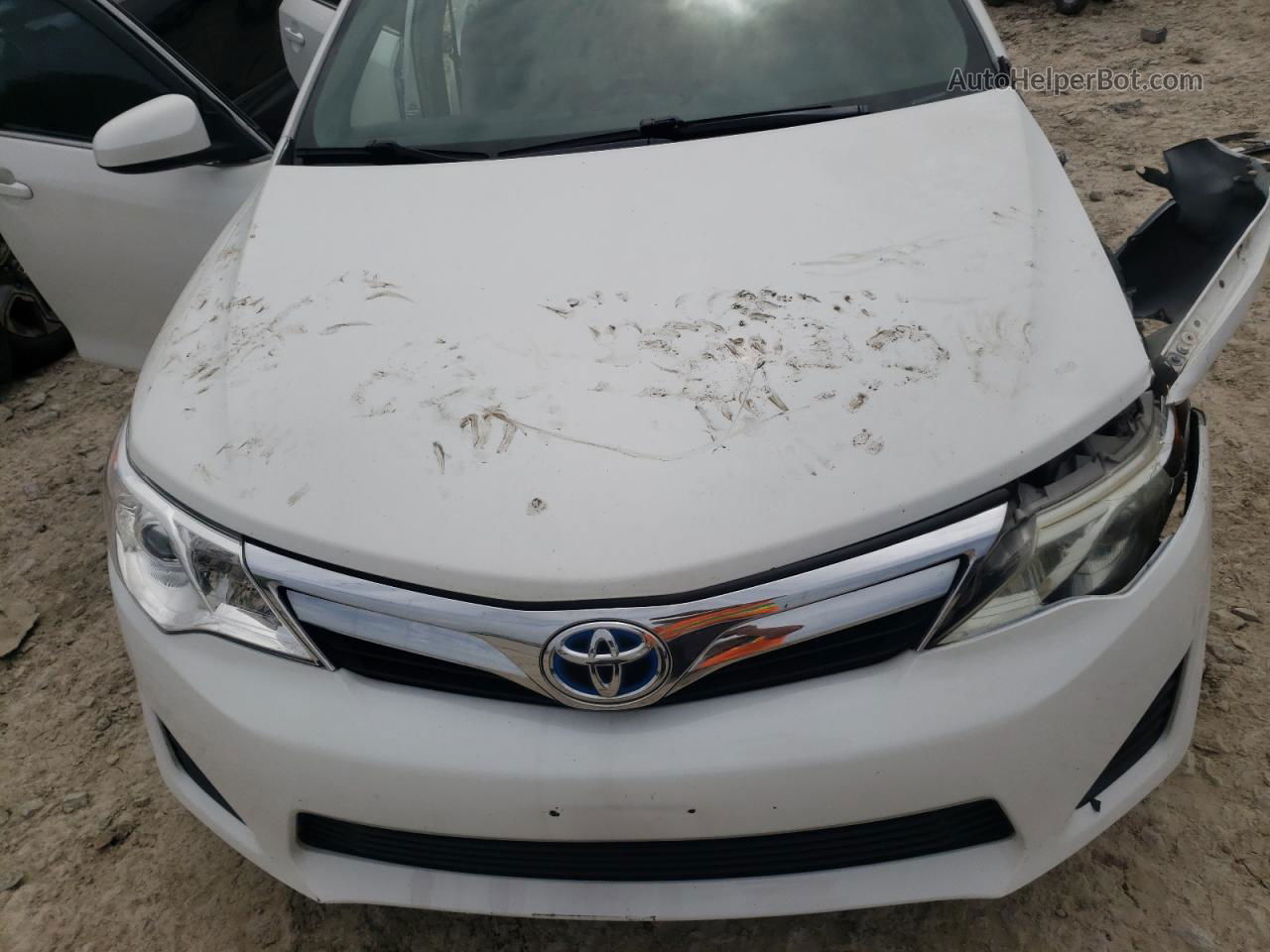 2012 Toyota Camry Hybrid Белый vin: 4T1BD1FK2CU020786