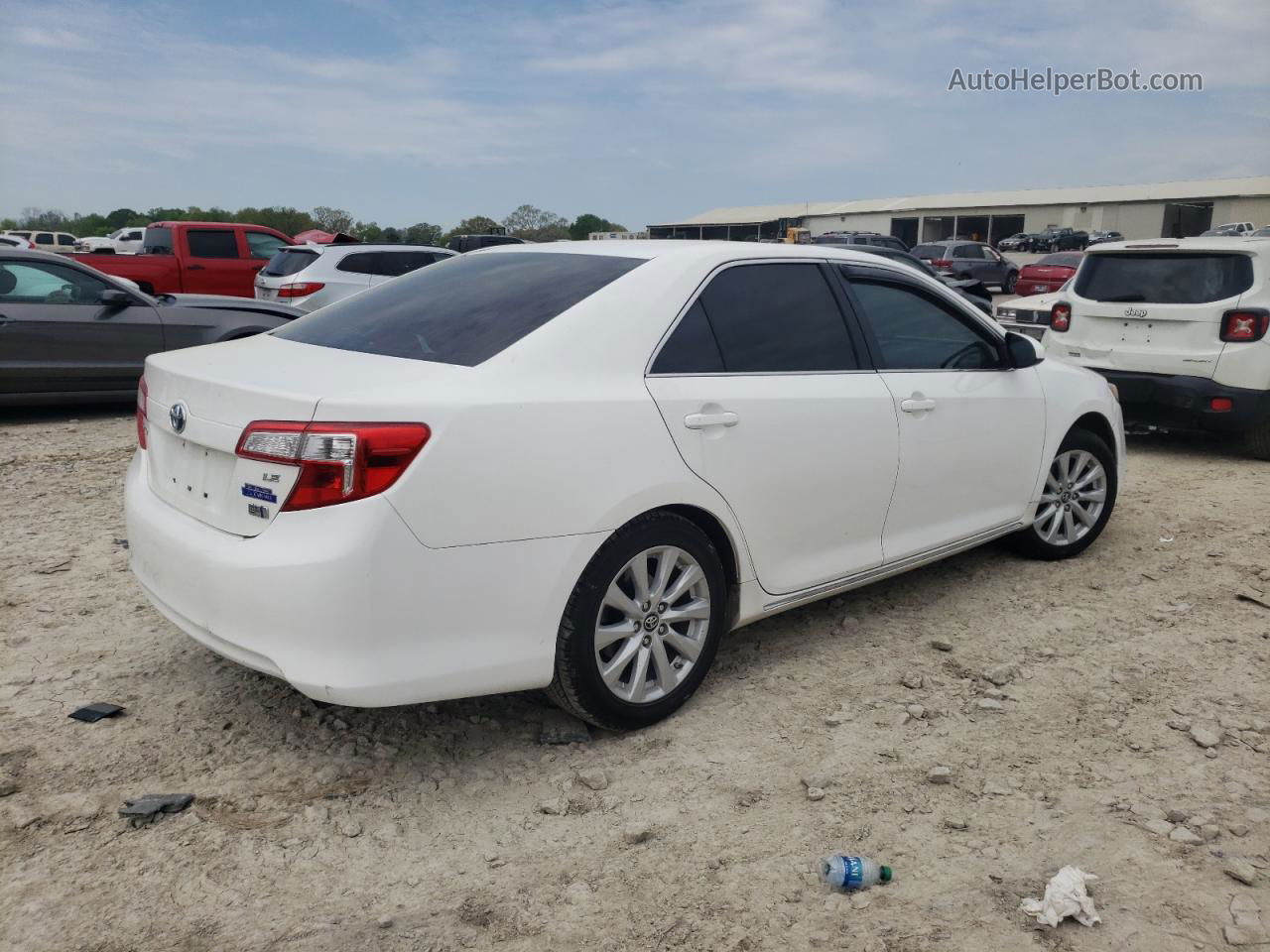 2012 Toyota Camry Hybrid White vin: 4T1BD1FK2CU020786