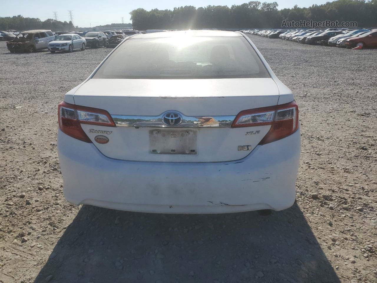 2012 Toyota Camry Hybrid White vin: 4T1BD1FK2CU025194