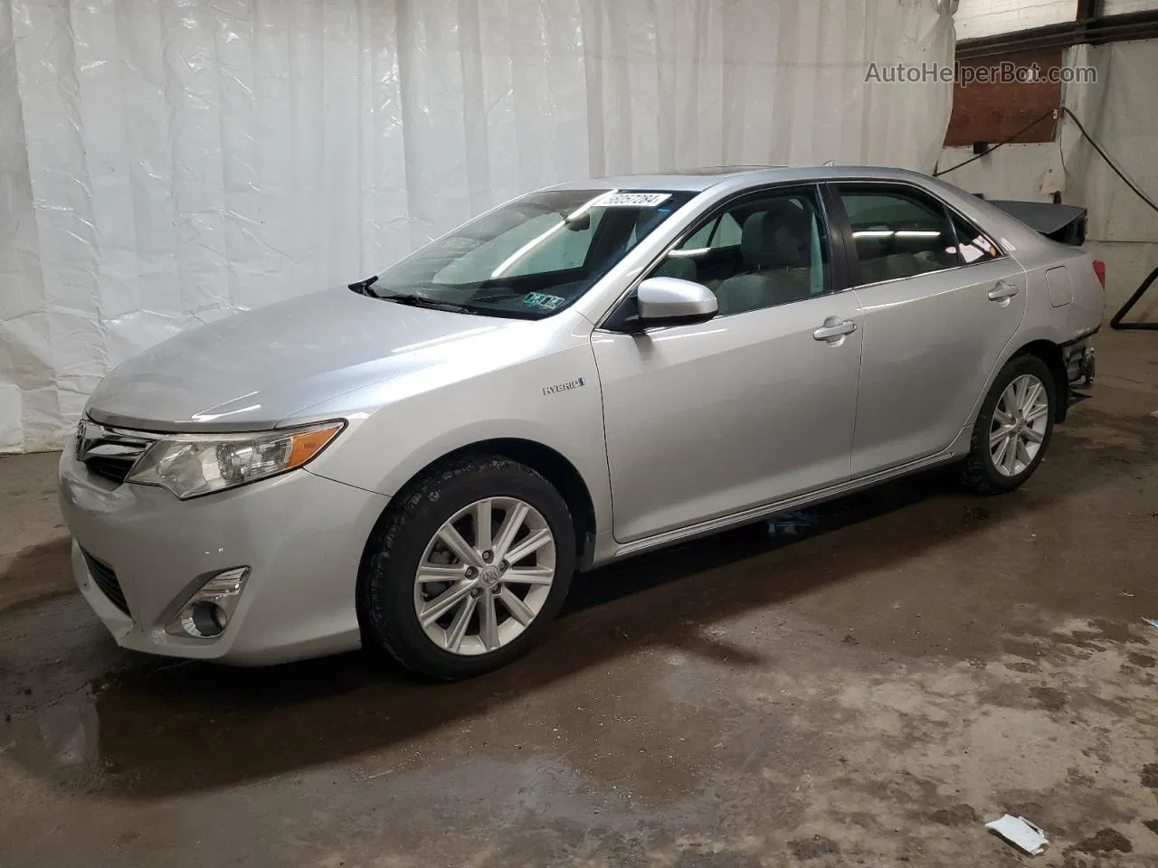 2012 Toyota Camry Hybrid Silver vin: 4T1BD1FK2CU038334