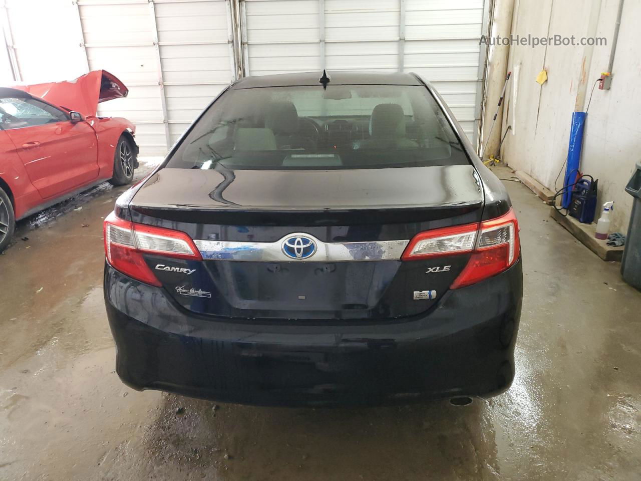 2012 Toyota Camry Hybrid Черный vin: 4T1BD1FK2CU047261