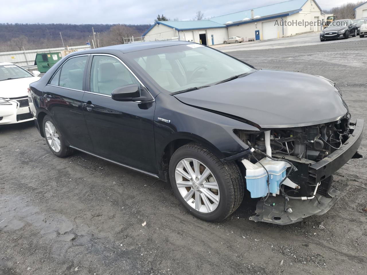 2012 Toyota Camry Hybrid Black vin: 4T1BD1FK2CU051410