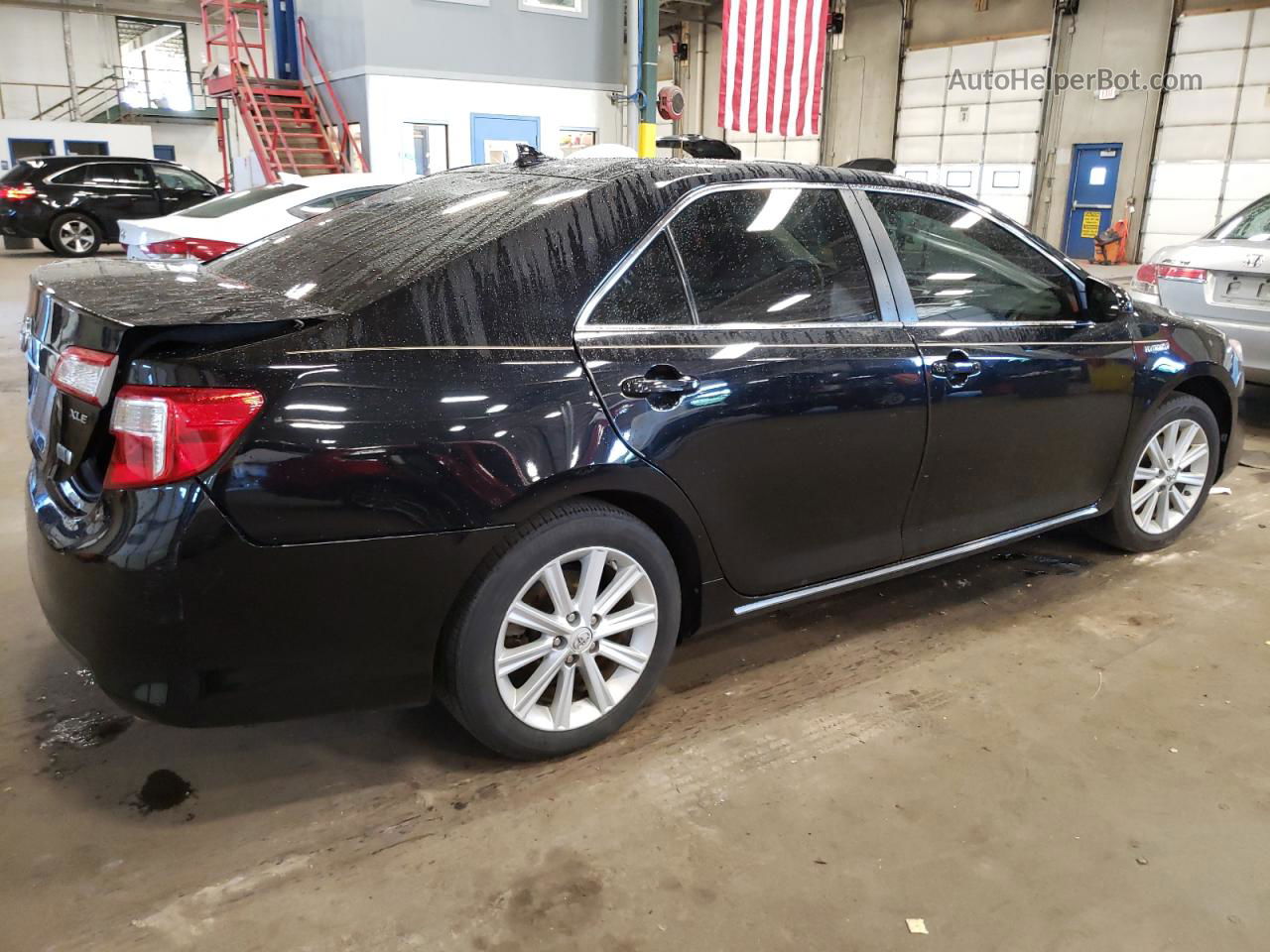 2012 Toyota Camry Hybrid Black vin: 4T1BD1FK3CU030341