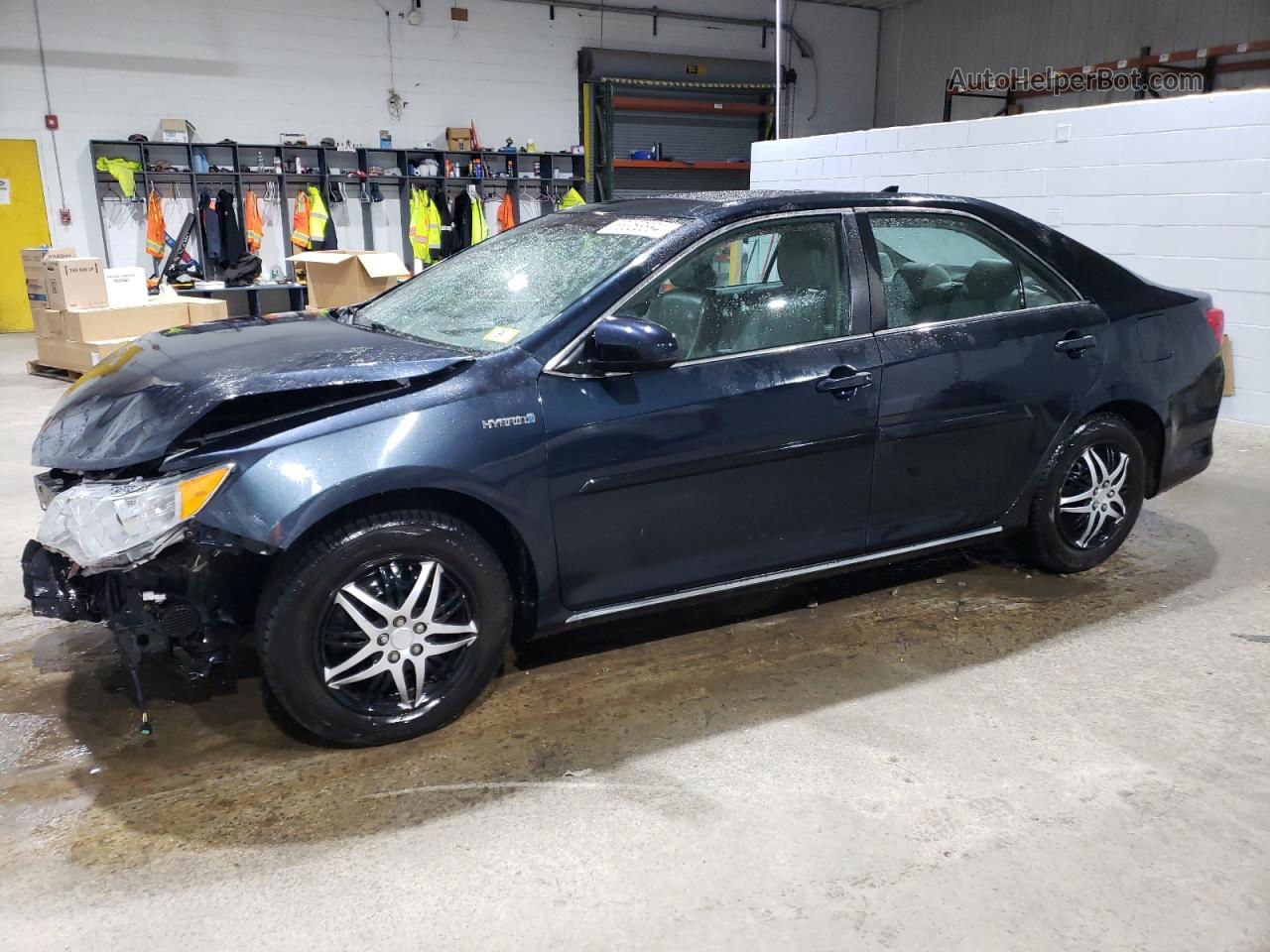 2012 Toyota Camry Hybrid Blue vin: 4T1BD1FK4CU001379