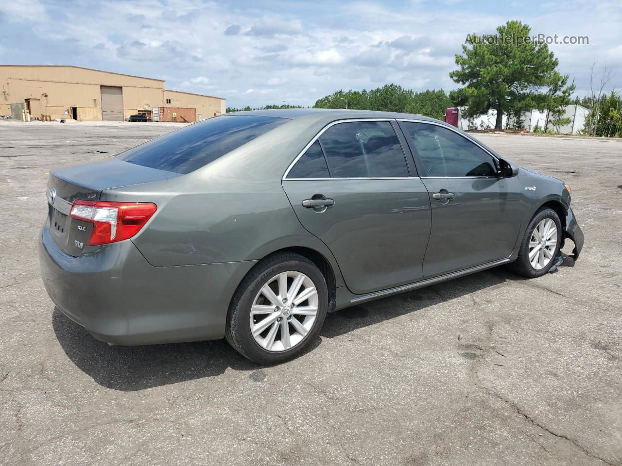 2012 Toyota Camry Hybrid Gray vin: 4T1BD1FK4CU004234