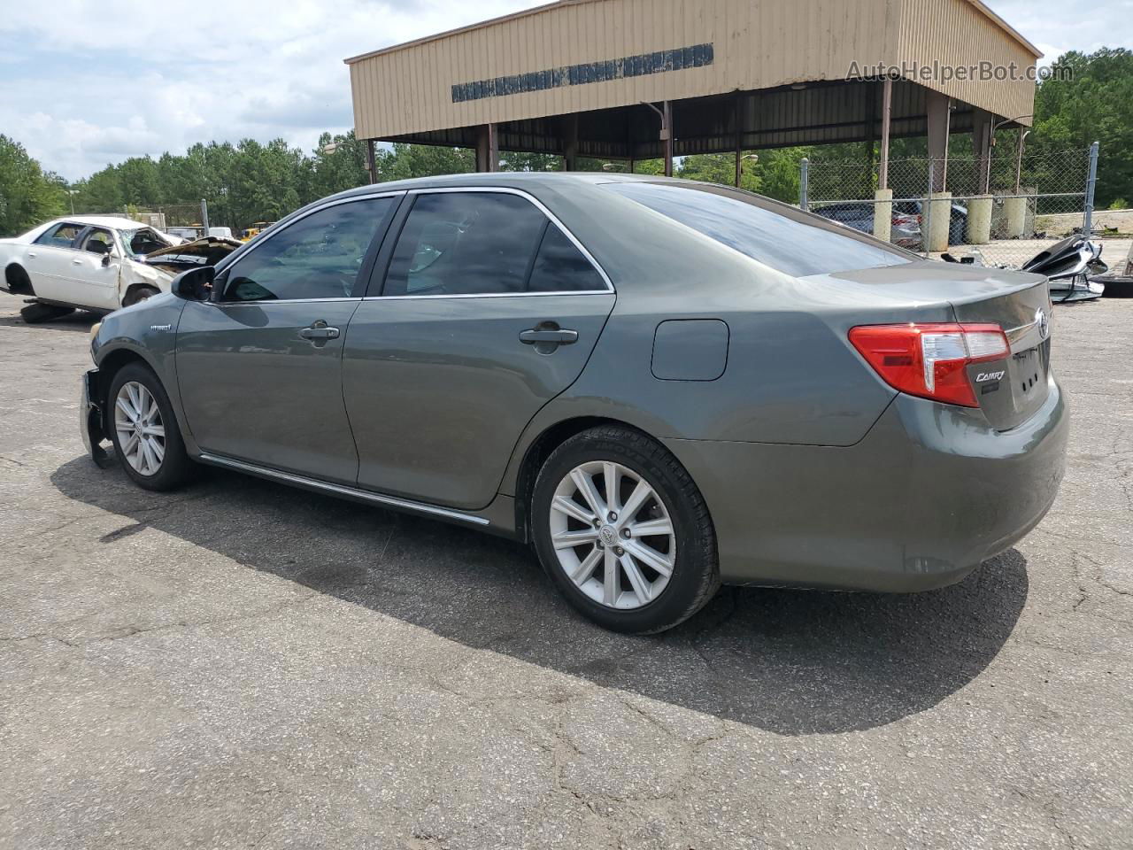 2012 Toyota Camry Hybrid Gray vin: 4T1BD1FK4CU004234