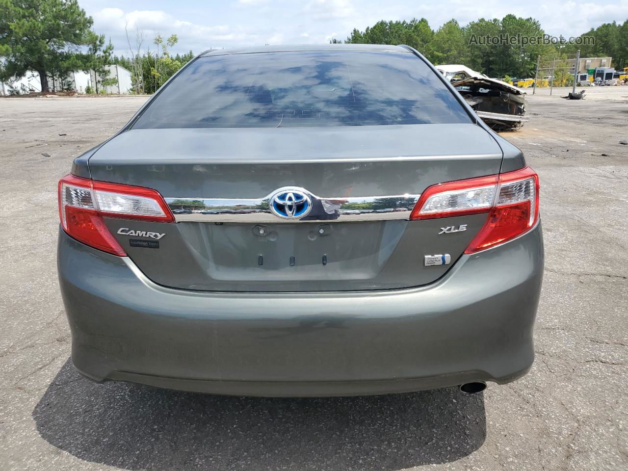 2012 Toyota Camry Hybrid Gray vin: 4T1BD1FK4CU004234