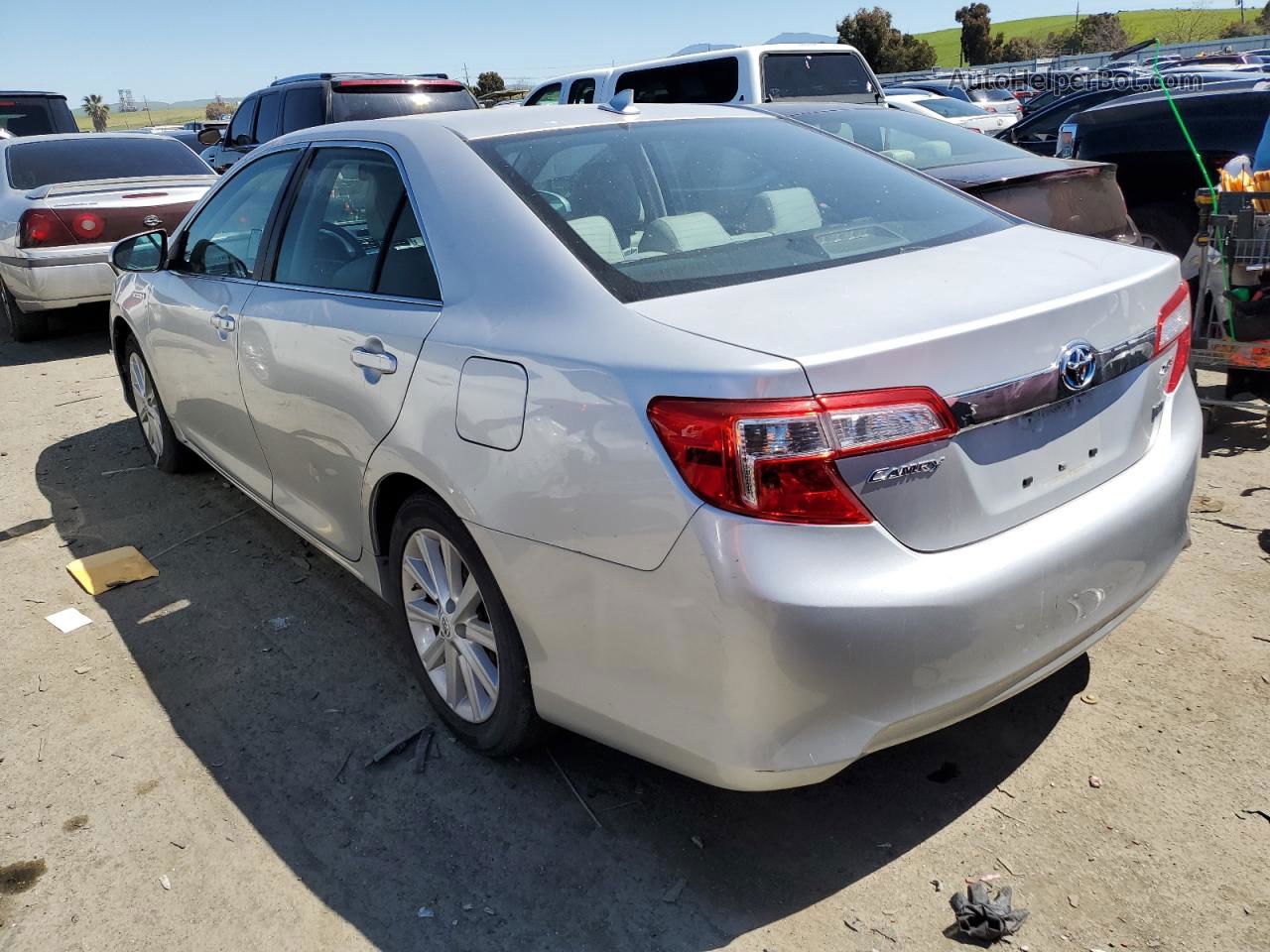 2012 Toyota Camry Hybrid Silver vin: 4T1BD1FK5CU018112