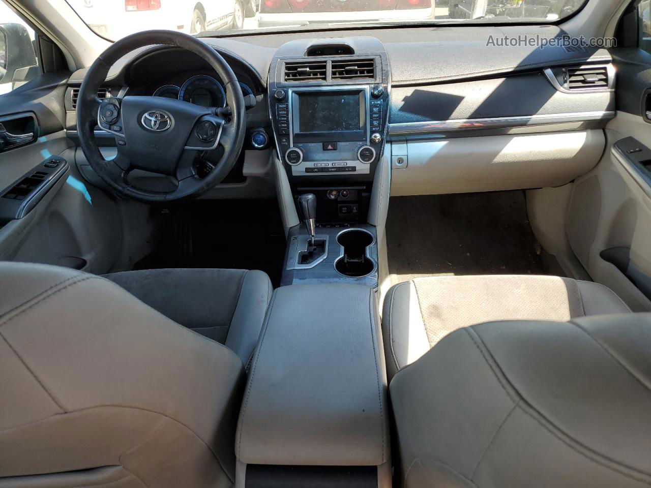 2012 Toyota Camry Hybrid Серебряный vin: 4T1BD1FK5CU018112