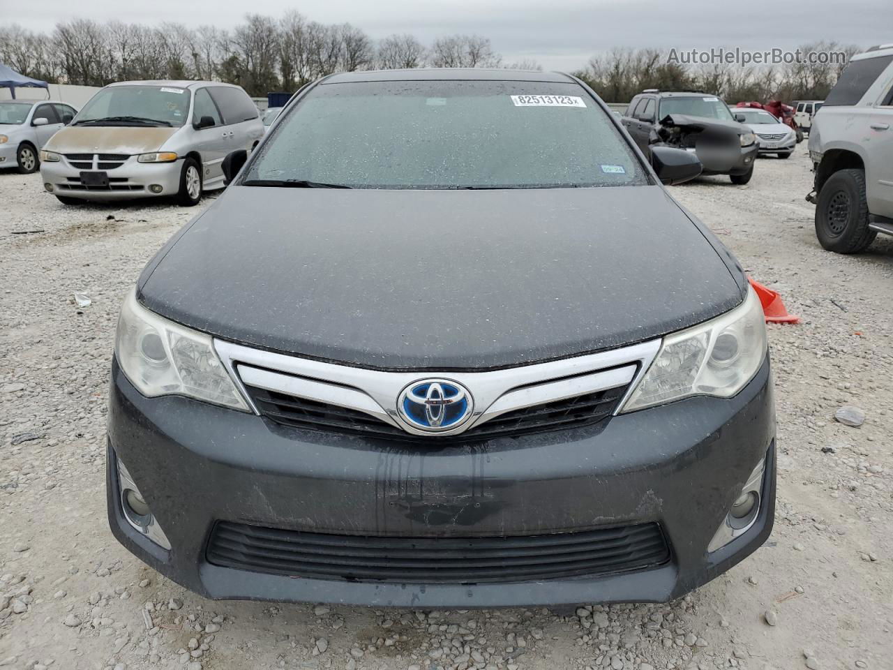 2012 Toyota Camry Hybrid Gray vin: 4T1BD1FK5CU035184