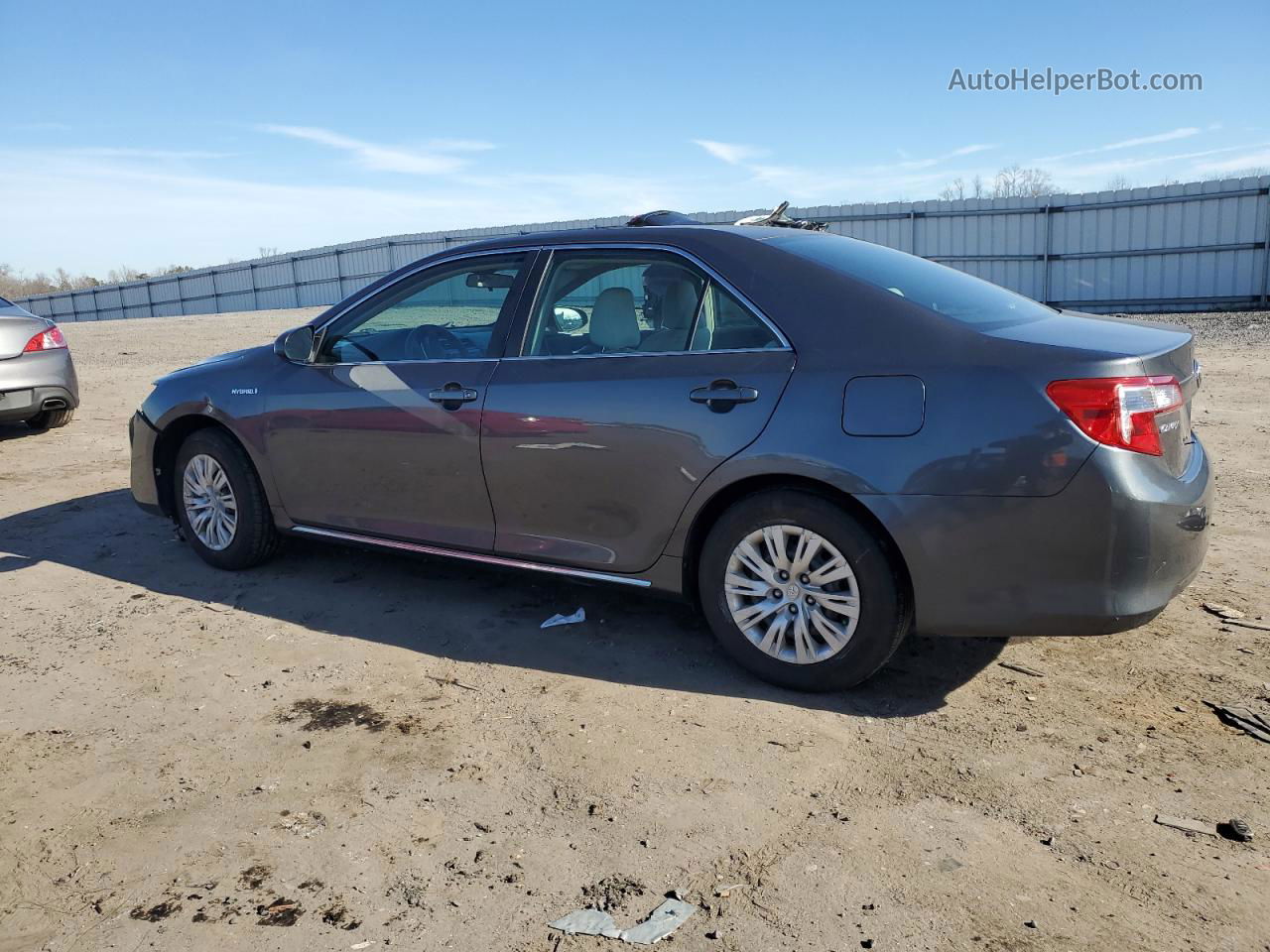 2012 Toyota Camry Hybrid Gray vin: 4T1BD1FK5CU058397