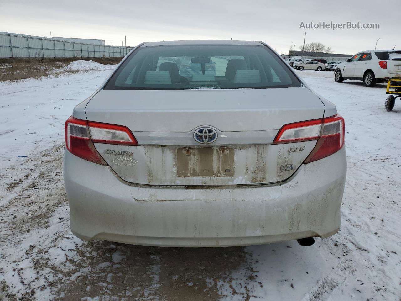 2012 Toyota Camry Hybrid Silver vin: 4T1BD1FK5CU058870