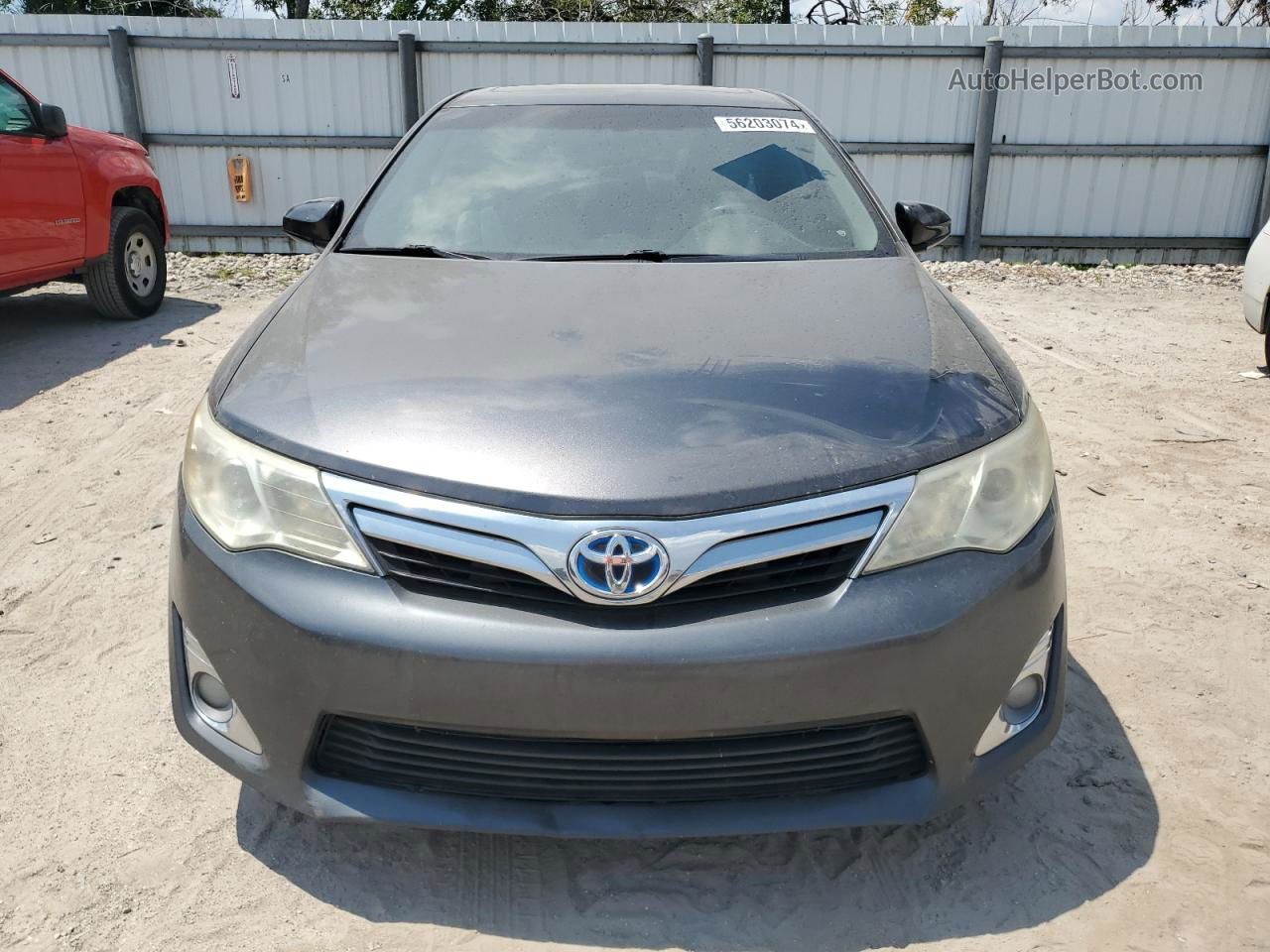 2013 Toyota Camry Hybrid Gray vin: 4T1BD1FK5DU088811