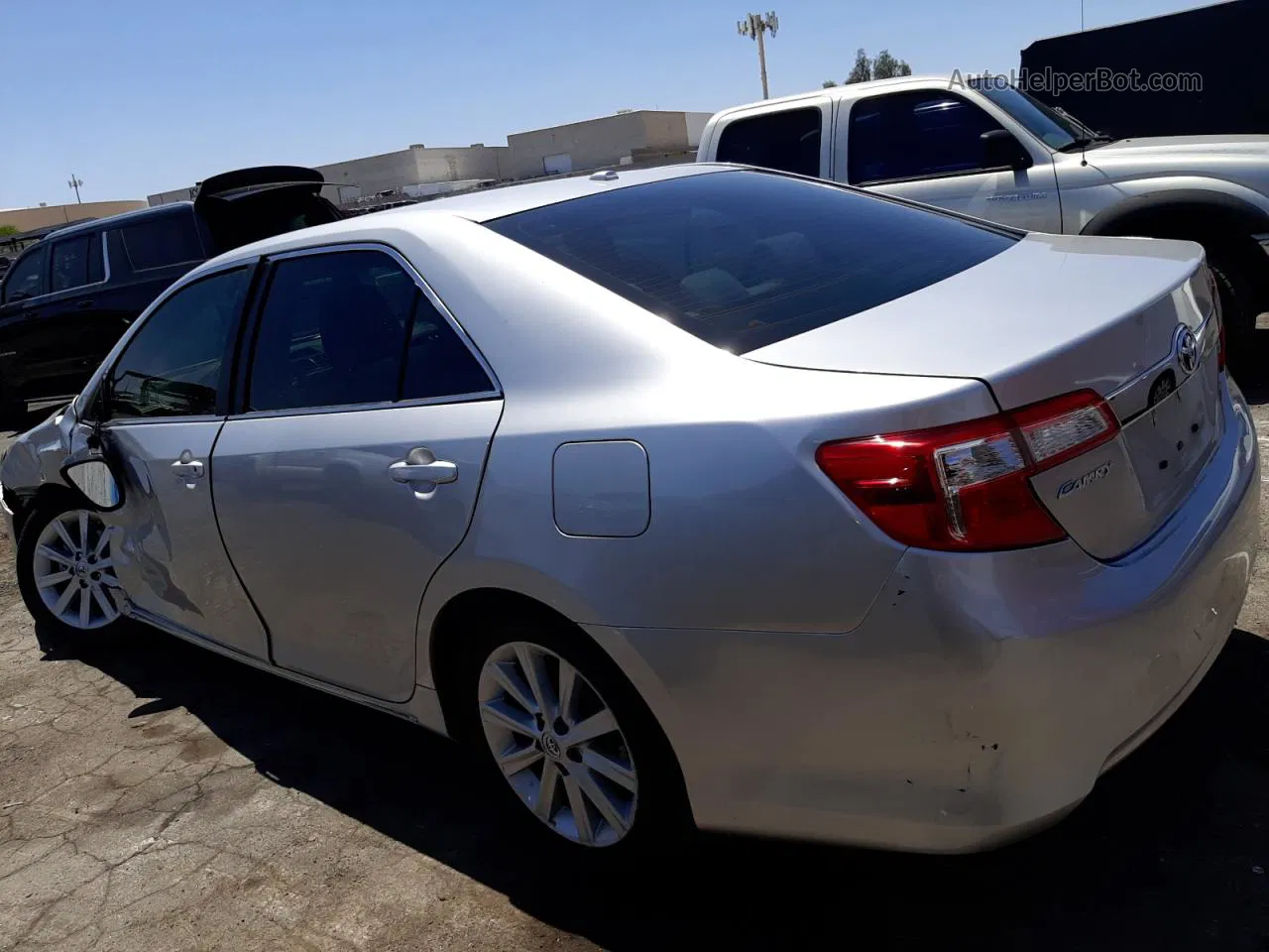 2014 Toyota Camry Hybrid Silver vin: 4T1BD1FK5EU123073