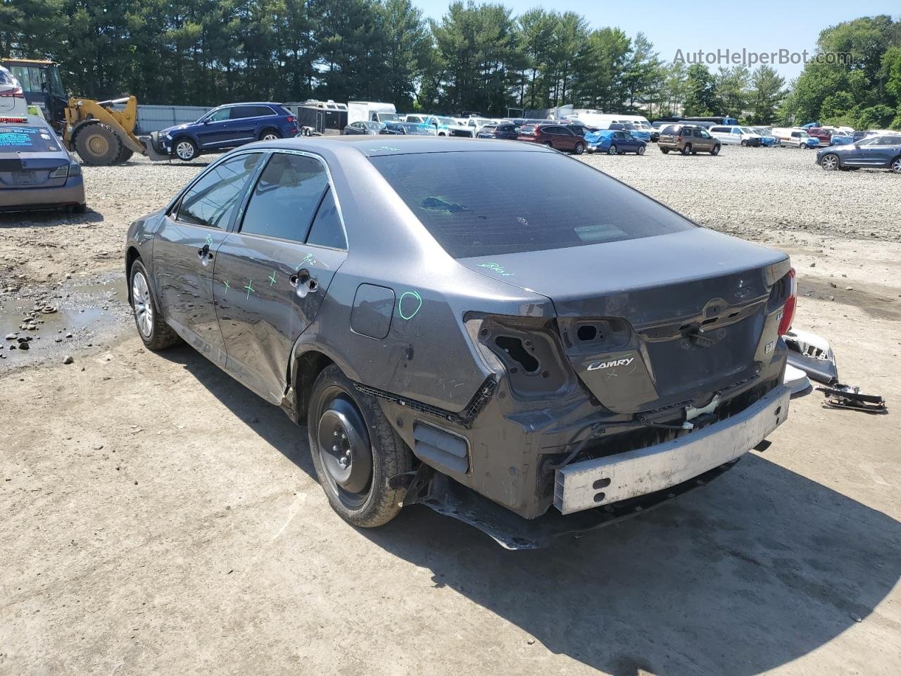 2012 Toyota Camry Hybrid Угольный vin: 4T1BD1FK6CU013467