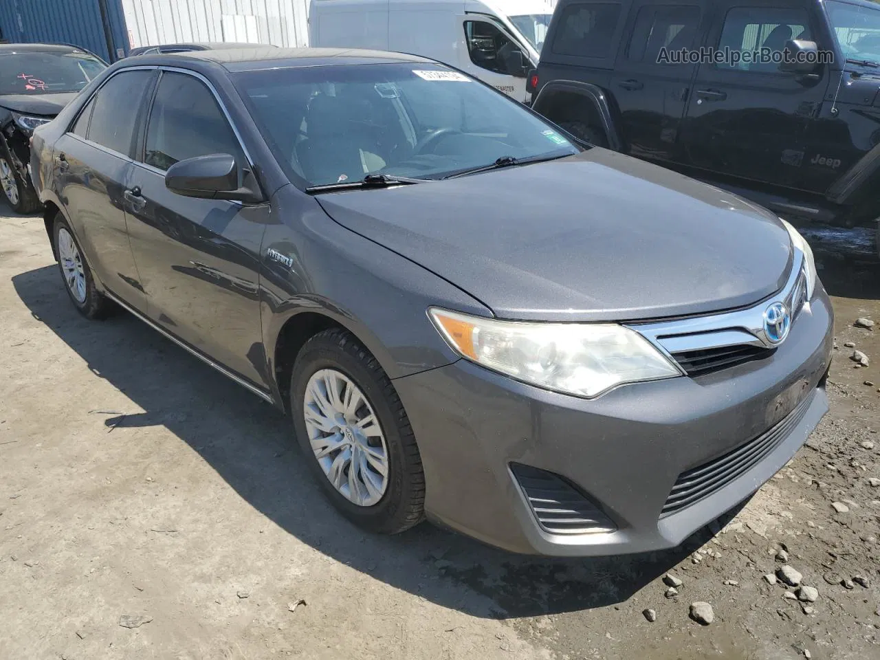 2012 Toyota Camry Hybrid Угольный vin: 4T1BD1FK6CU013467