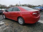 2012 Toyota Camry Hybrid Красный vin: 4T1BD1FK6CU036473