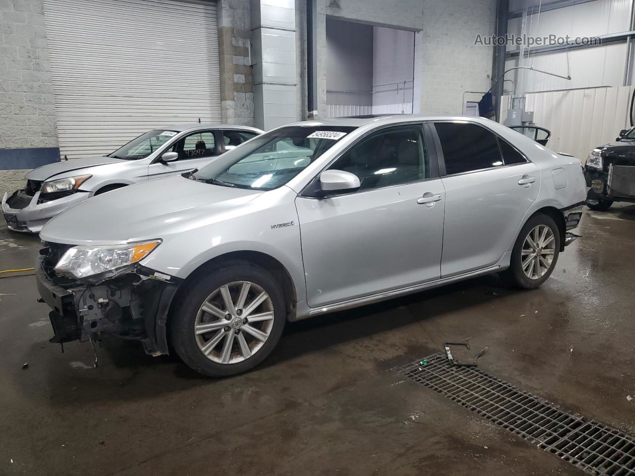 2012 Toyota Camry Hybrid Silver vin: 4T1BD1FK6CU053516