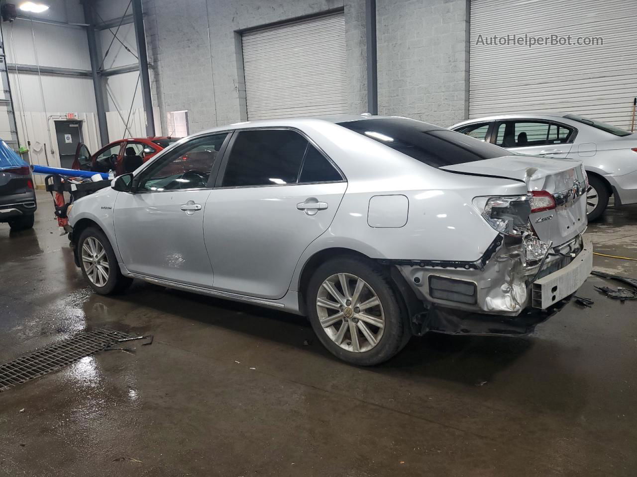 2012 Toyota Camry Hybrid Silver vin: 4T1BD1FK6CU053516