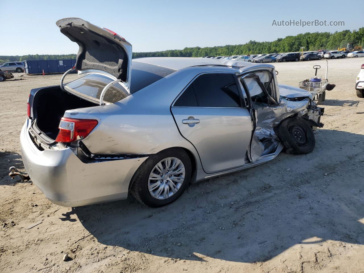 2013 Toyota Camry Hybrid Silver vin: 4T1BD1FK6DU070186