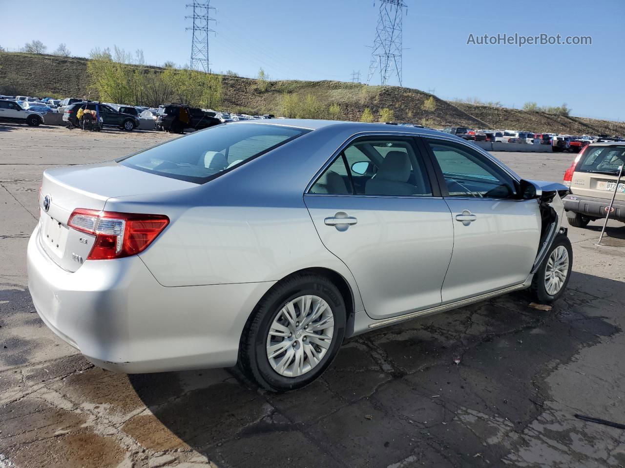 2012 Toyota Camry Hybrid Silver vin: 4T1BD1FK7CU022548