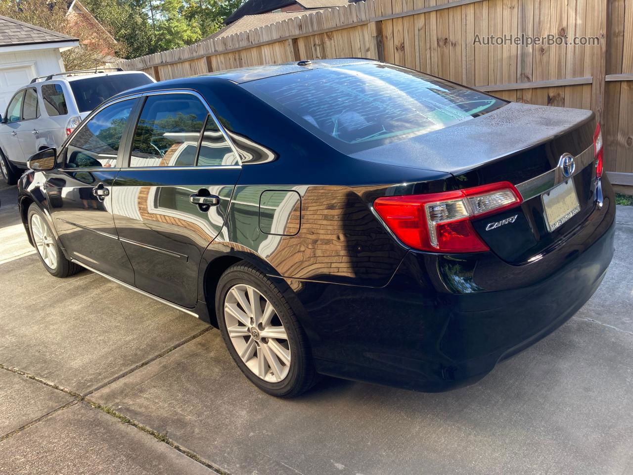 2012 Toyota Camry Hybrid Black vin: 4T1BD1FK7CU040645