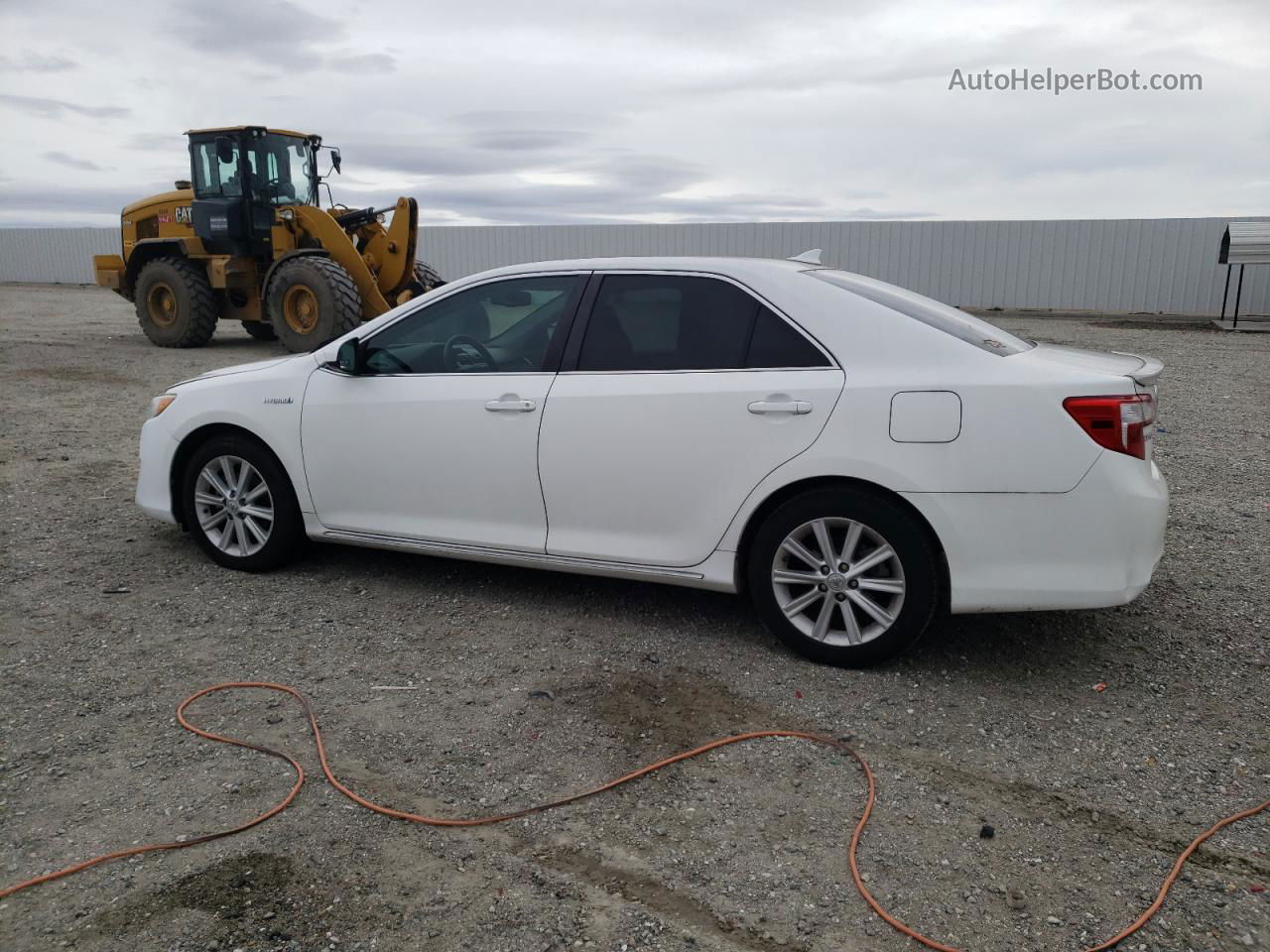 2012 Toyota Camry Hybrid White vin: 4T1BD1FK7CU046865