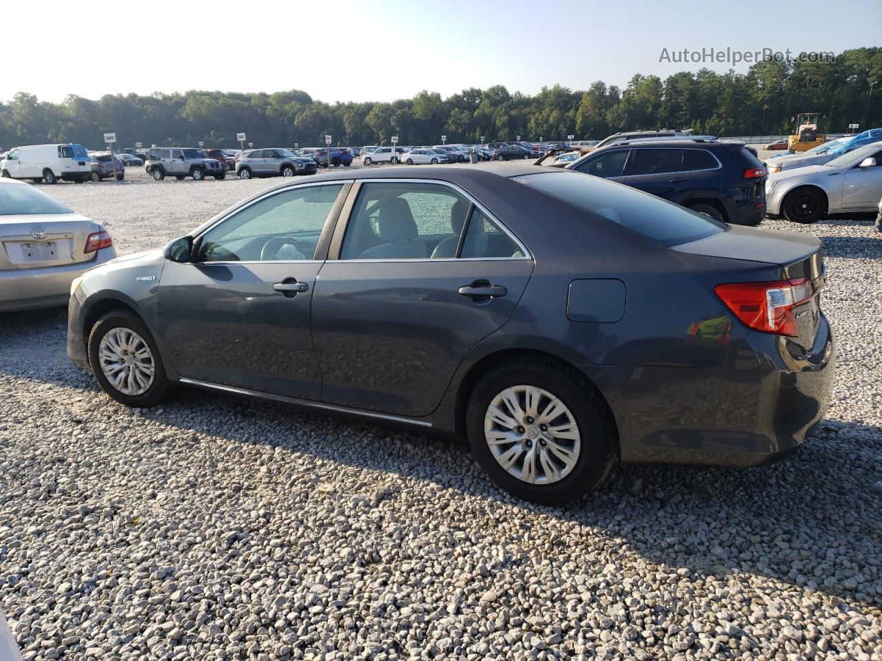 2012 Toyota Camry Hybrid Угольный vin: 4T1BD1FK8CU001451