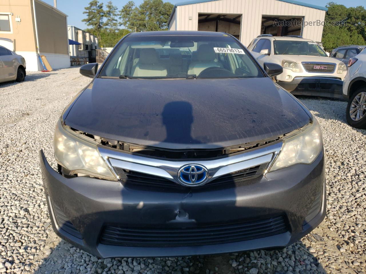 2012 Toyota Camry Hybrid Угольный vin: 4T1BD1FK8CU001451