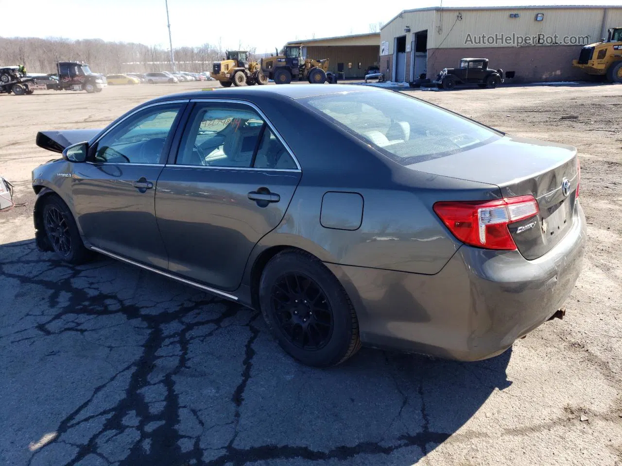 2012 Toyota Camry Hybrid Brown vin: 4T1BD1FK8CU039746