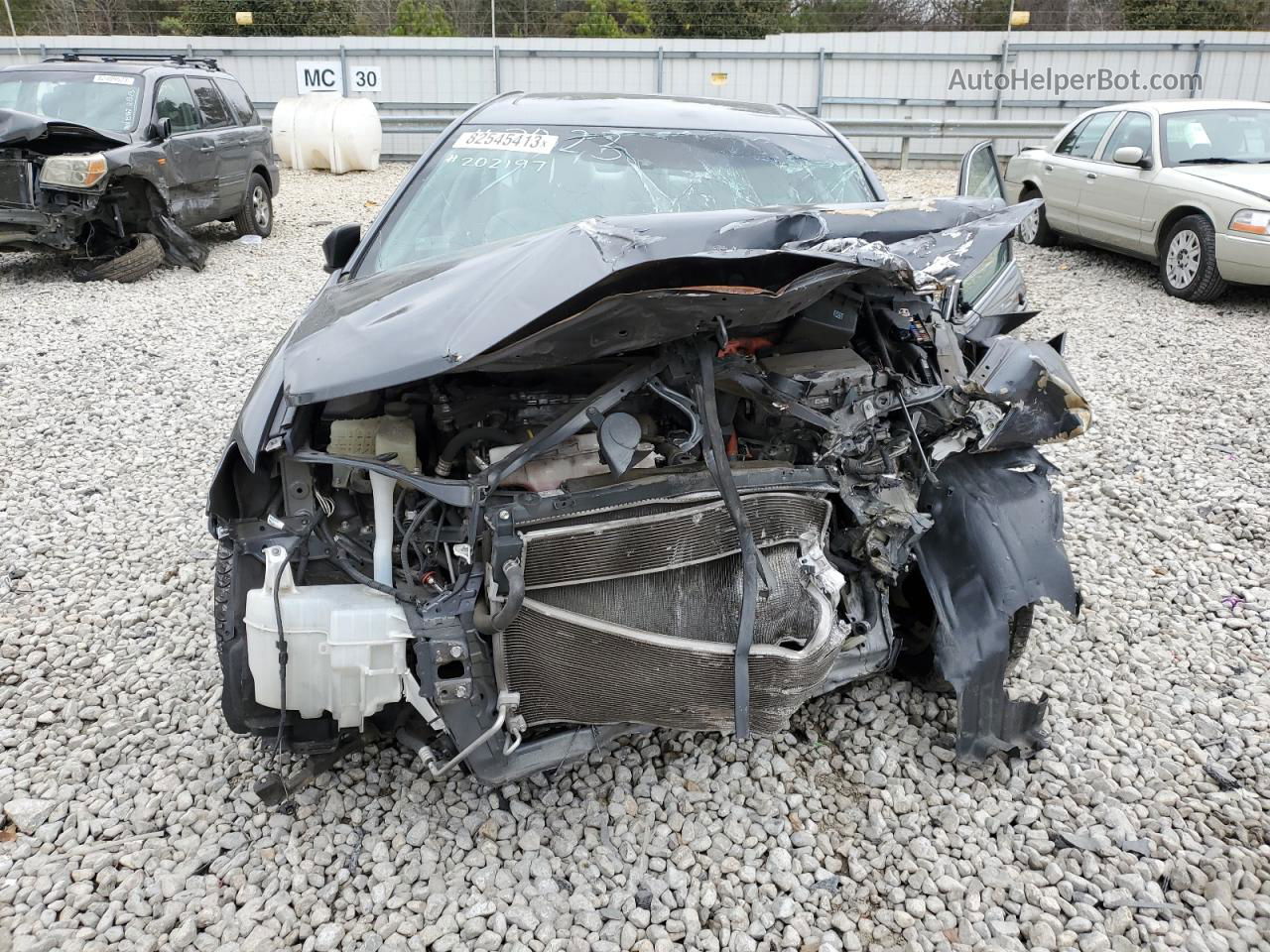 2012 Toyota Camry Hybrid Gray vin: 4T1BD1FK9CU007159