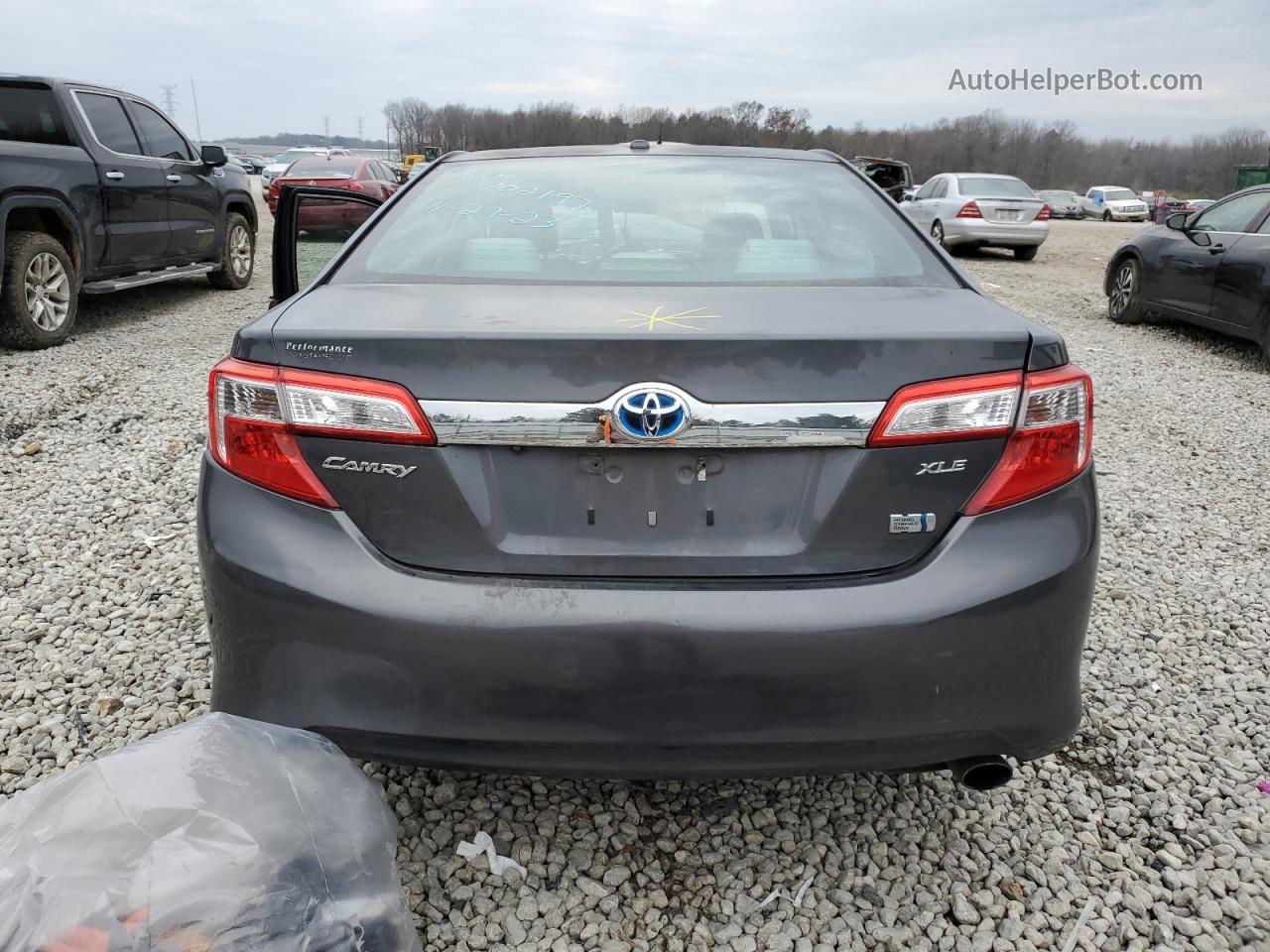 2012 Toyota Camry Hybrid Gray vin: 4T1BD1FK9CU007159