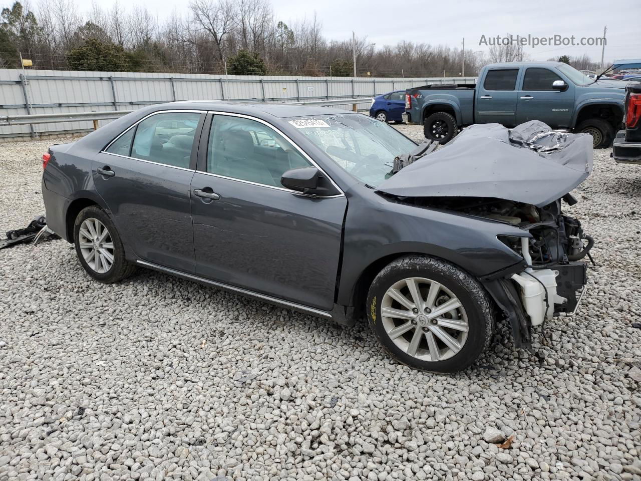 2012 Toyota Camry Hybrid Gray vin: 4T1BD1FK9CU007159