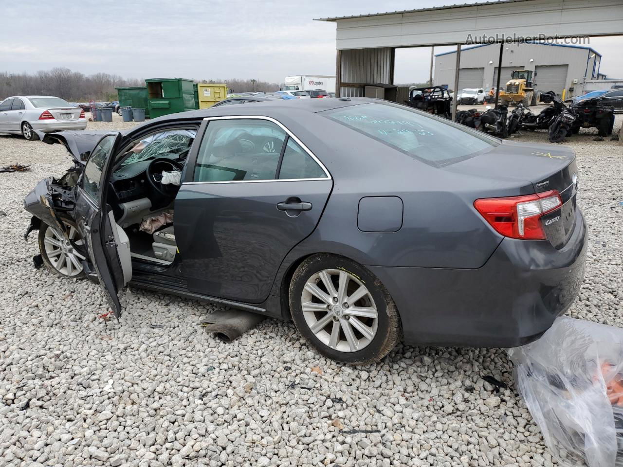 2012 Toyota Camry Hybrid Gray vin: 4T1BD1FK9CU007159