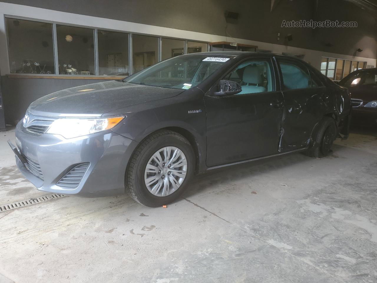 2012 Toyota Camry Hybrid Gray vin: 4T1BD1FK9CU028495