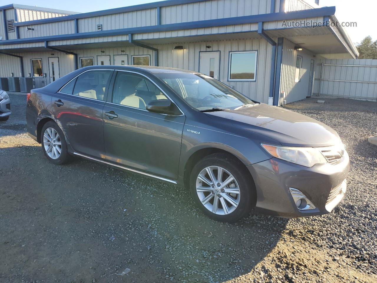 2012 Toyota Camry Hybrid Gray vin: 4T1BD1FK9CU028772