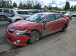 2012 Toyota Camry Hybrid Red vin: 4T1BD1FK9CU037505