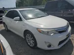 2012 Toyota Camry Hybrid White vin: 4T1BD1FKXCU007414