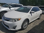 2012 Toyota Camry Hybrid White vin: 4T1BD1FKXCU007414