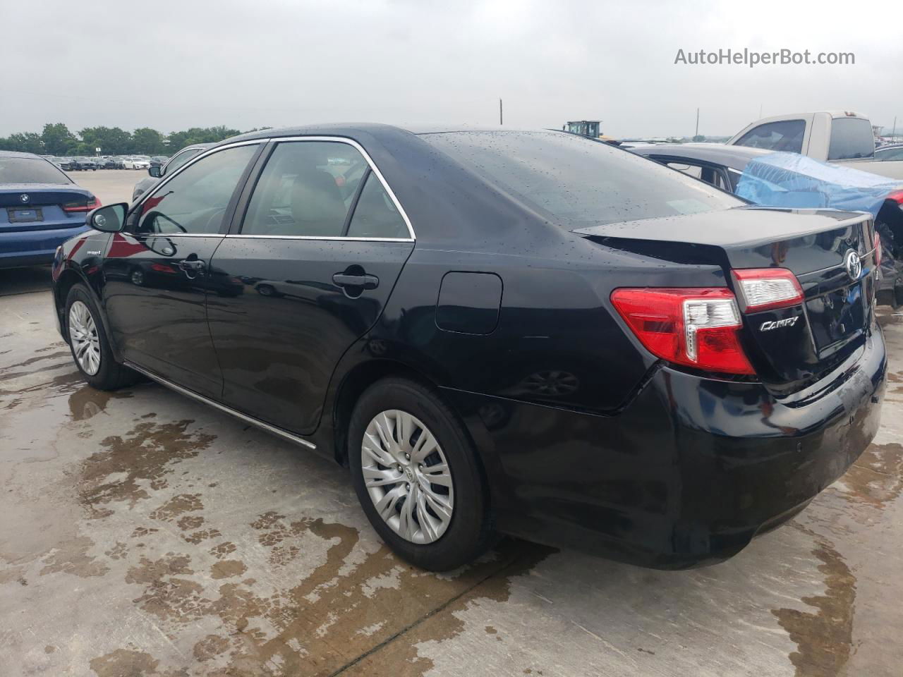 2012 Toyota Camry Hybrid Black vin: 4T1BD1FKXCU008210