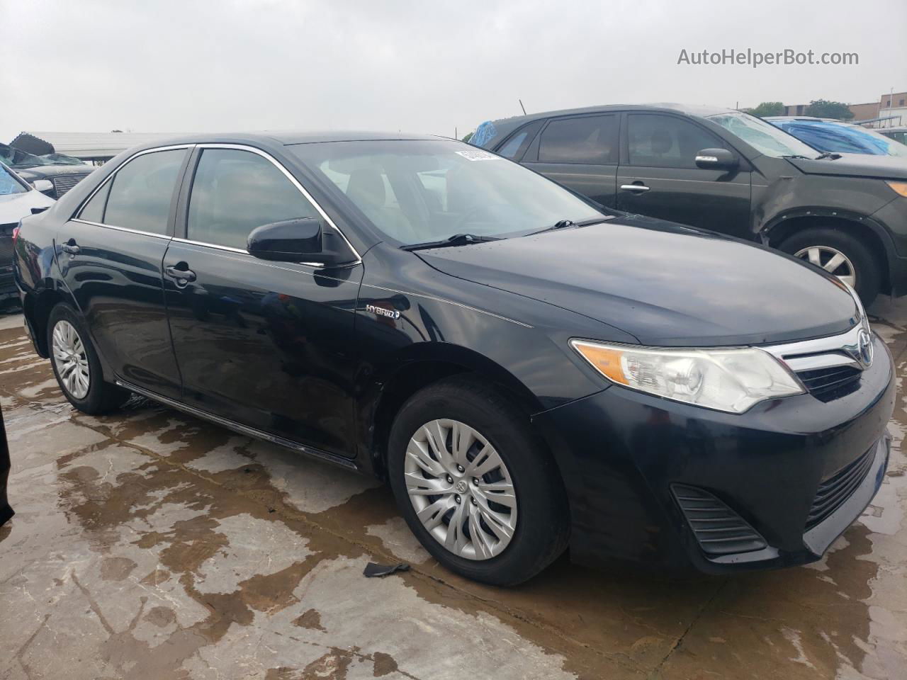 2012 Toyota Camry Hybrid Black vin: 4T1BD1FKXCU008210