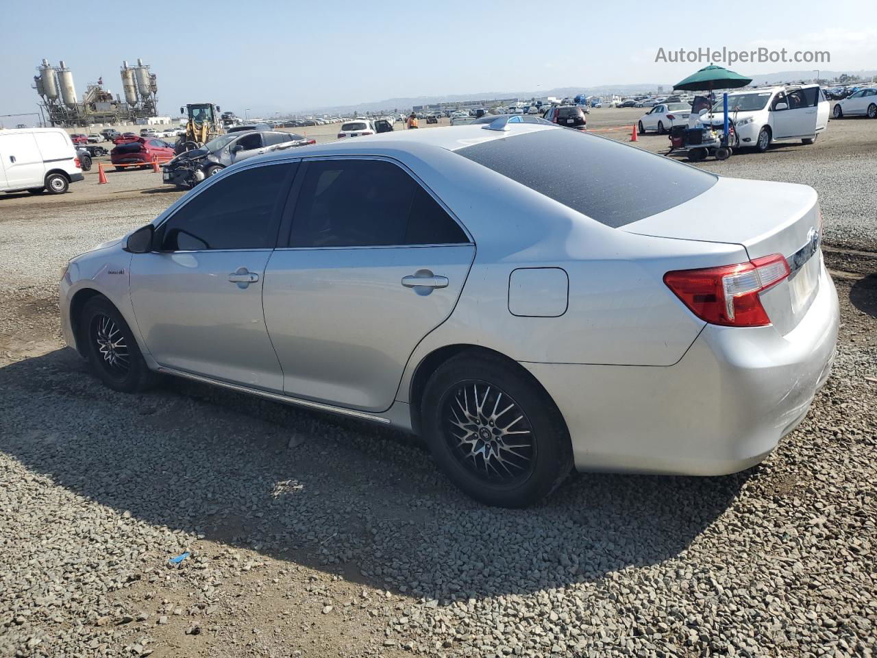 2012 Toyota Camry Hybrid Silver vin: 4T1BD1FKXCU009261