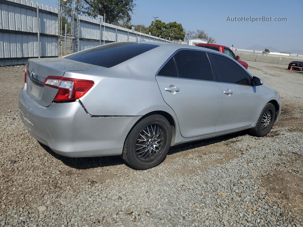 2012 Toyota Camry Hybrid Silver vin: 4T1BD1FKXCU009261