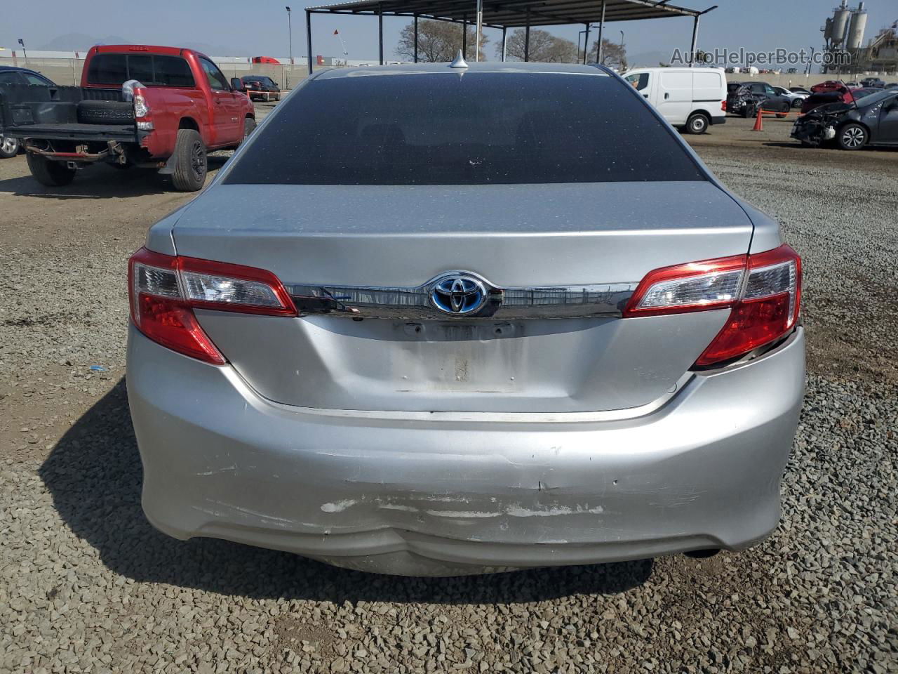 2012 Toyota Camry Hybrid Серебряный vin: 4T1BD1FKXCU009261