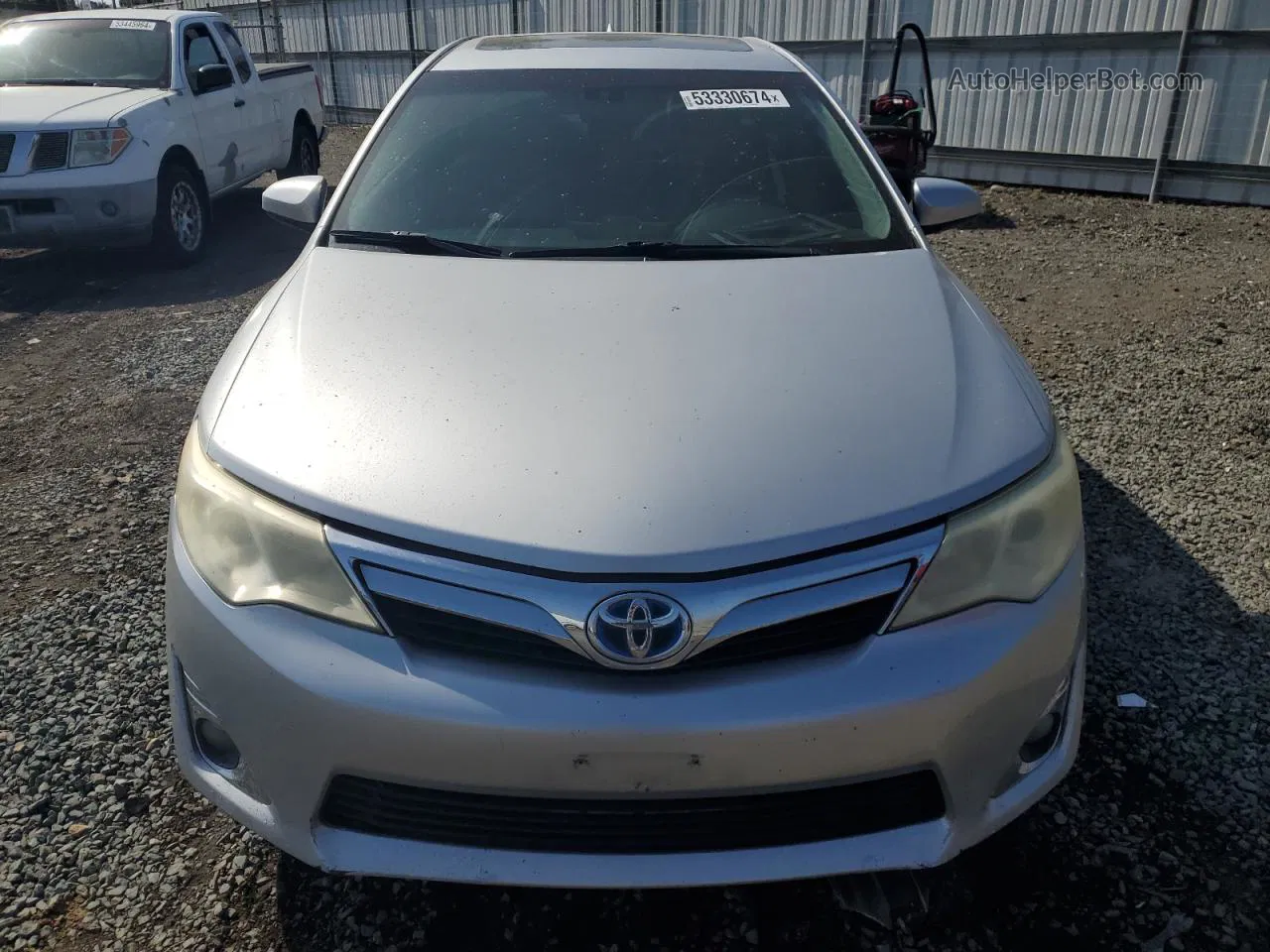 2012 Toyota Camry Hybrid Серебряный vin: 4T1BD1FKXCU009261