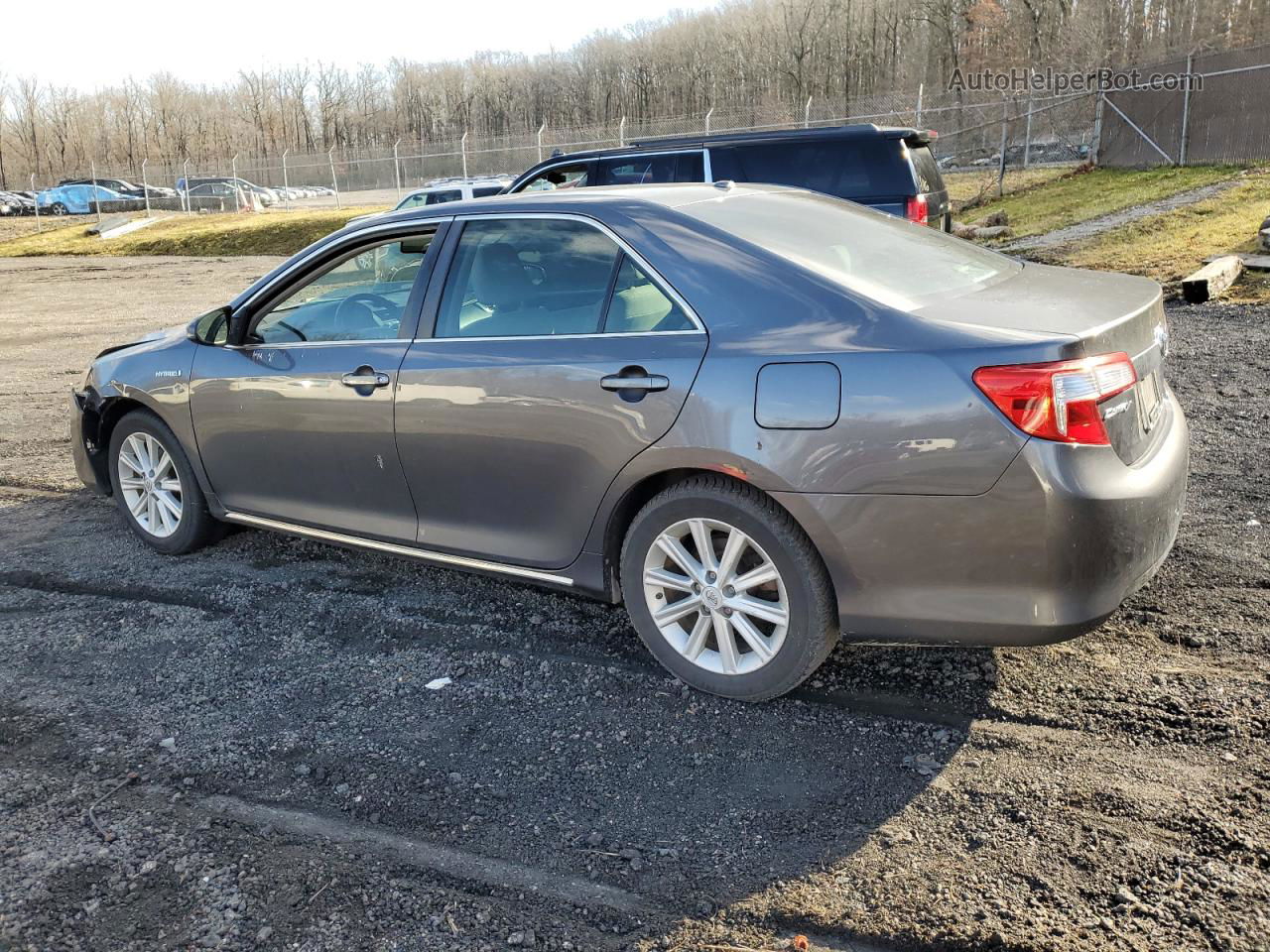 2012 Toyota Camry Hybrid Gray vin: 4T1BD1FKXCU039859