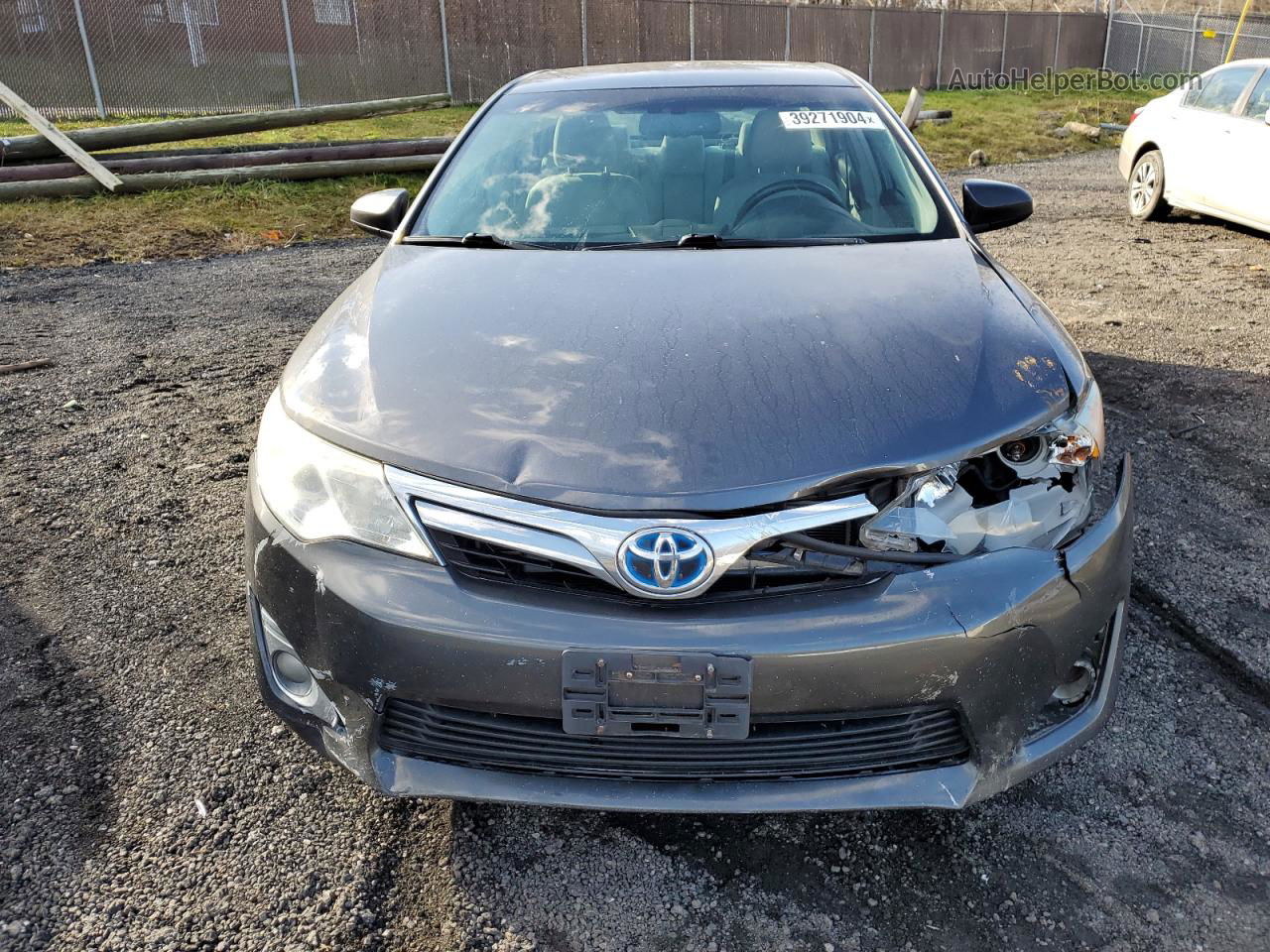 2012 Toyota Camry Hybrid Gray vin: 4T1BD1FKXCU039859